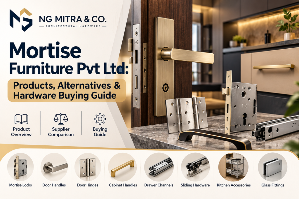 Mortise Furniture Pvt Ltd products and architectural hardware buying guide